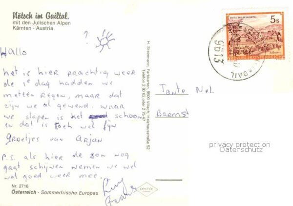 Noetsch Gailtal mit Julischen Alpen – Bild 2