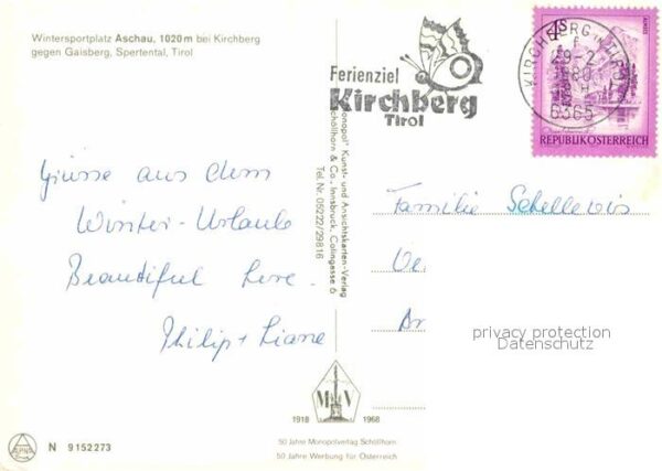 Aschau Tirol mit Gaisberg Spertental – Bild 2