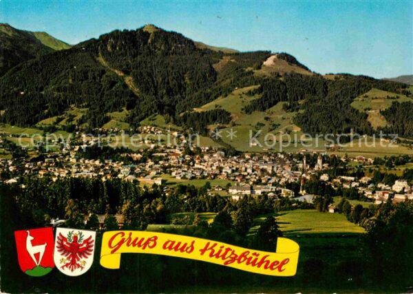 Kitzbuehel Tirol mit Hahnenkamm