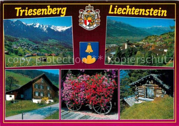 Triesenberg Fürstentum Liechtenstein Walsersiedlung
