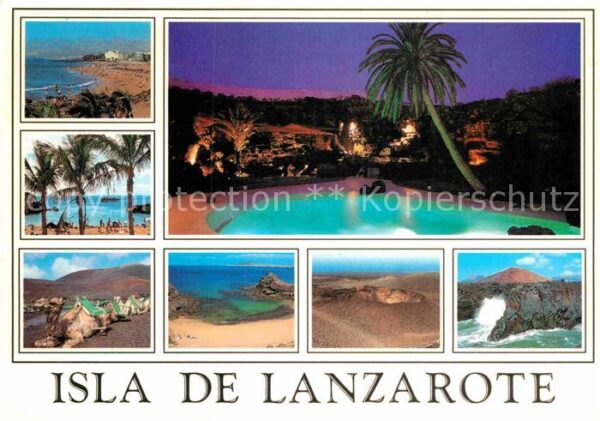 Lanzarote Kanarische Inseln Diversas vistas