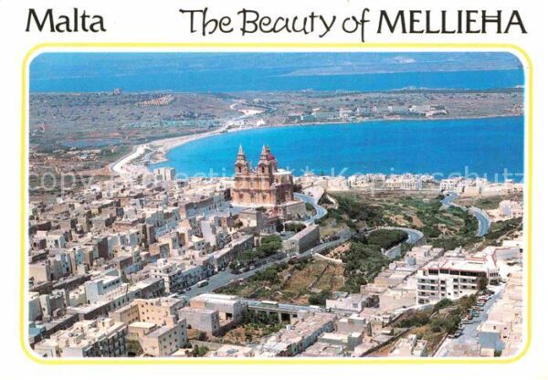 Mellieha Fliegeraufnahme