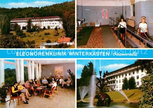 Winterkasten Lindenfels Eleonorenklinik Wassertreten Aufenthalt