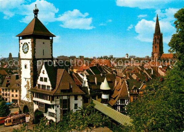 Freiburg Breisgau Schwabentor und Münster