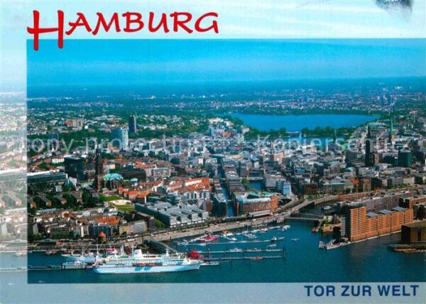 Hamburg Fliegeraufnahme