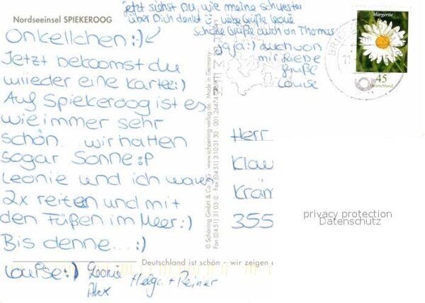 Spiekeroog Hafen Fliegeraufnahme Strandweg Kapelle – Bild 2