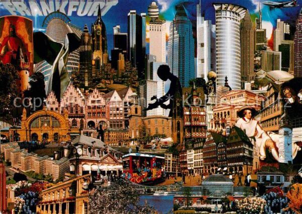 Frankfurt Main Collage