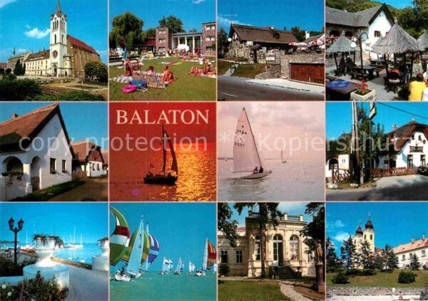 Balaton Plattensee Teilansichten