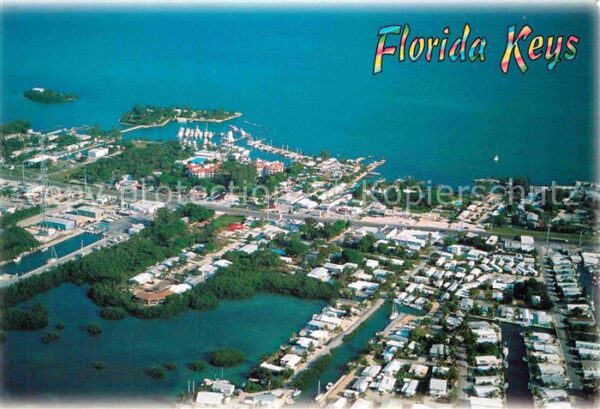 Florida Keys Faro Blanco Fliegeraufnahme