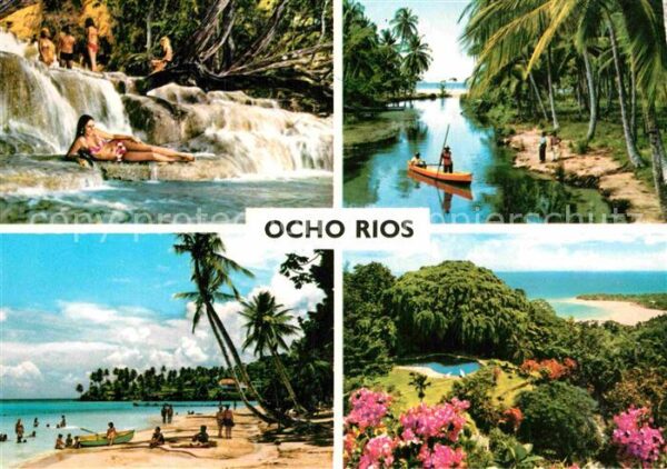Ocho Rios Strand Teilansichten