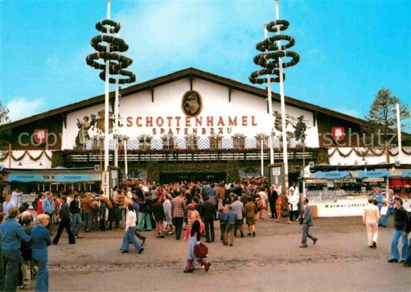 Muenchen Schottenhamel Festzelt auf der Wiesn
