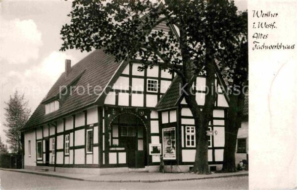 Werther Westfalen altes Fachwerkhaus