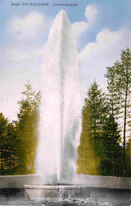 Bad Oeynhausen Brunnen Fontäne