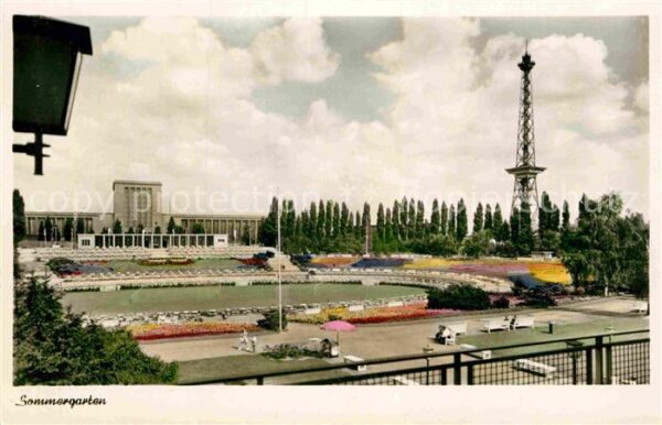 Berlin Funkturm Sommergarten Stadion