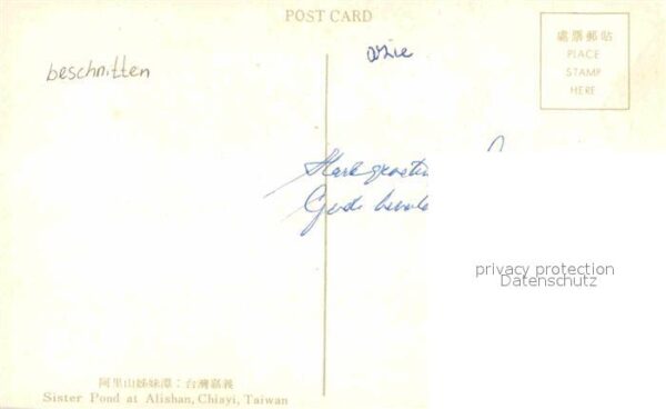 Taiwan Sister Pont at Alishan Chiayu – Bild 2
