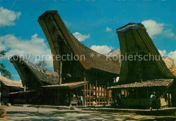 Sulawesi Indonesien Traditional House Tana Toraja