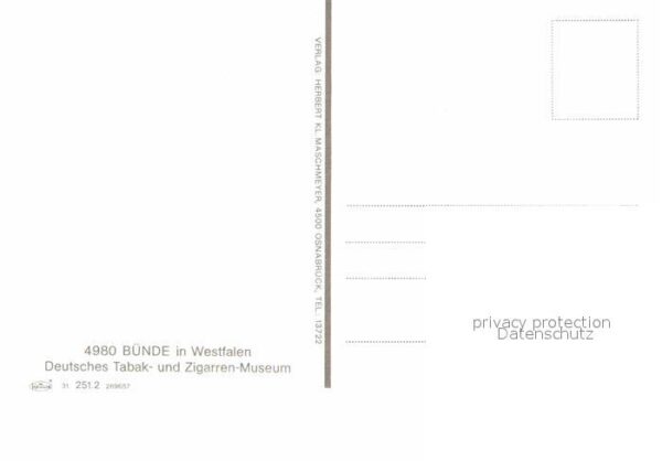 Buende Westfalen Deutsches Tabak- und Zigarren-Museum – Bild 2