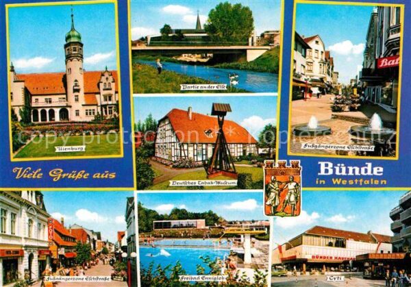 Buende Westfalen Ulenburg Partie an der Else Eschstrasse
