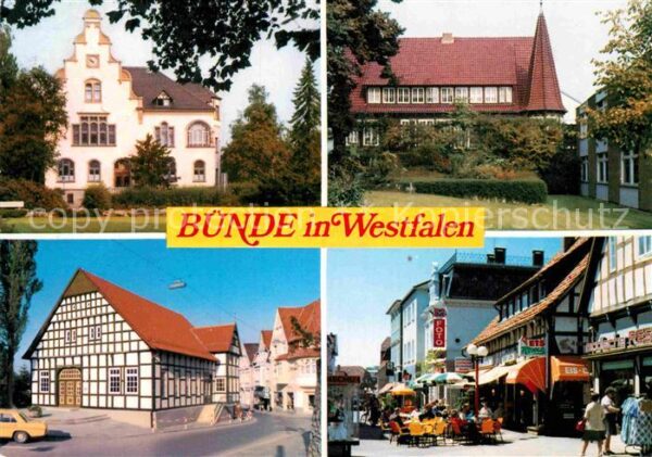 Buende Westfalen Ennigloher Amtshaus Sonnenhaus Stadtbüc
