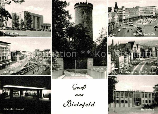 Bielefeld Sparrenburg Bahnhofsvorplatz Niederwall