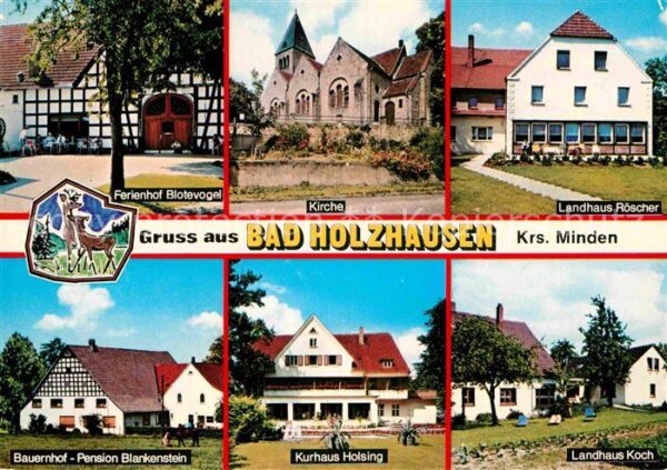 Bad Holzhausen Luebbecke Ferienhof Blotevogel Kirche Landhaus Rö