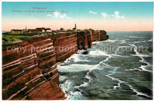 Helgoland Steilküste