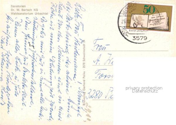 Neukirchen Erzgebirge Fliegeraufnahme Waldsanatorium Urbachta – Bild 2