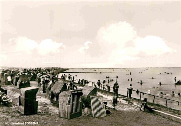 Tossens Nordseebad Strandleben