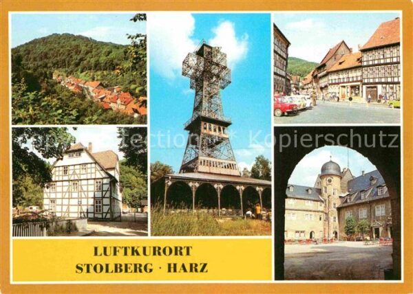 Stolberg Harz Rittergasse Josephskreuz Markt Jugendhe