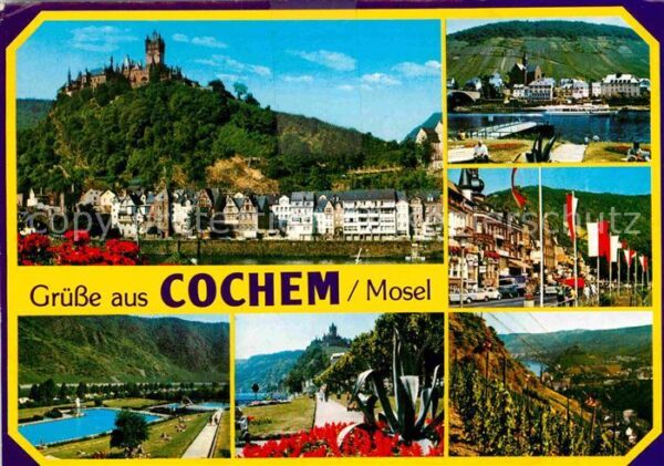 Cochem Mosel Moselpartie Freibad Burch