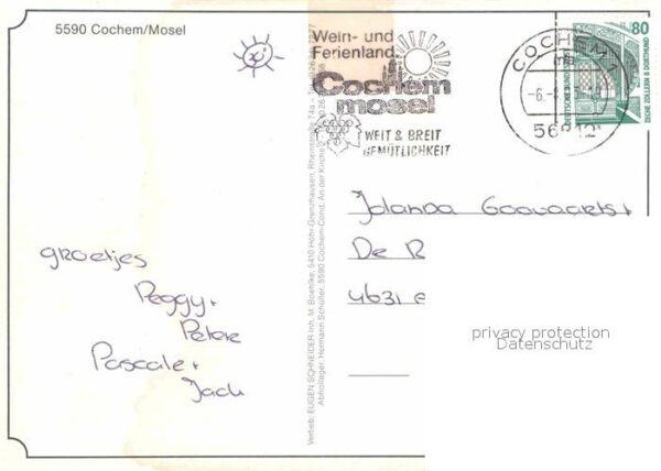 Cochem Mosel Moselpartie Freibad Burch – Bild 2