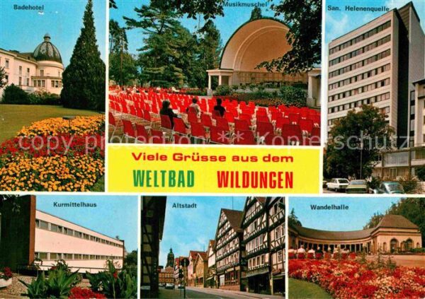Bad Wildungen Konzertplatz San. Helenenquelle Badehot
