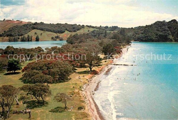 Auckland Fliegeraufnahme Wenderholm Regional-Par
