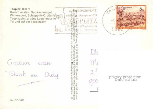 Tauplitz Fliegeraufnahme – Bild 2