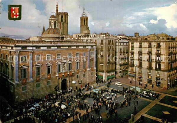 Barcelona Cataluna Plaza de San Jaime