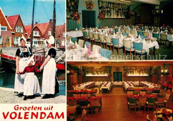 Volendam Cafe Restaurant A.M.V.O. Tracht