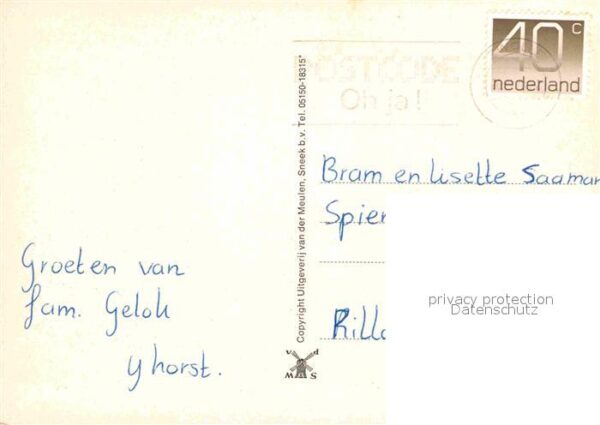 Drente Mühle Spinnen Schäfer – Bild 2