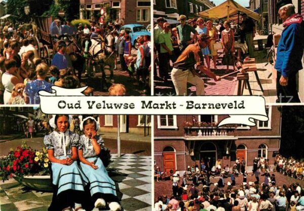 Barneveld Gelderland Oud Veluwse Markt Tracht