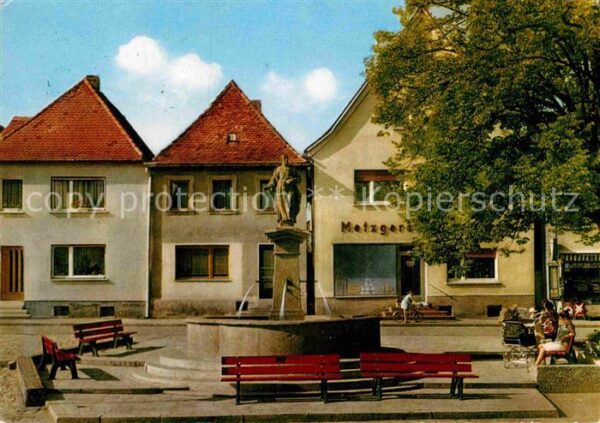 Schluesselfeld im Steigerwald Petrusbrunnen