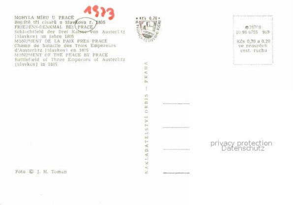 Prace Pratzen Hohyla Miru Friedensdenkmal – Bild 2