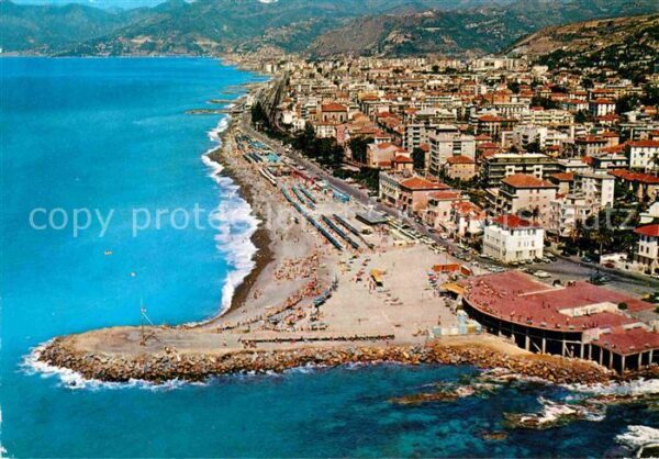 Bordighera Fliegeraufnahme