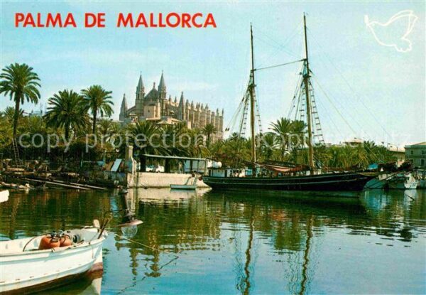 Palma de Mallorca Hafen Segelboot