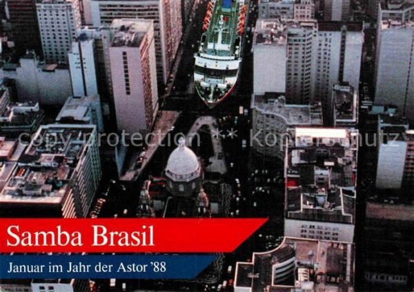 Rio de Janeiro Fliegeraufnahme Samba Brasil