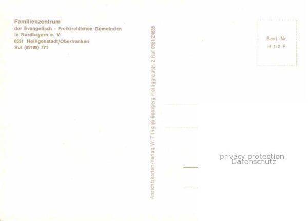 Heiligenstadt Oberfranken Fliegeraufnahme Familien-Zentrum – Bild 2