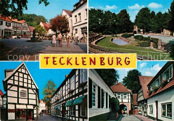 Tecklenburg Fachwerk Ruinen