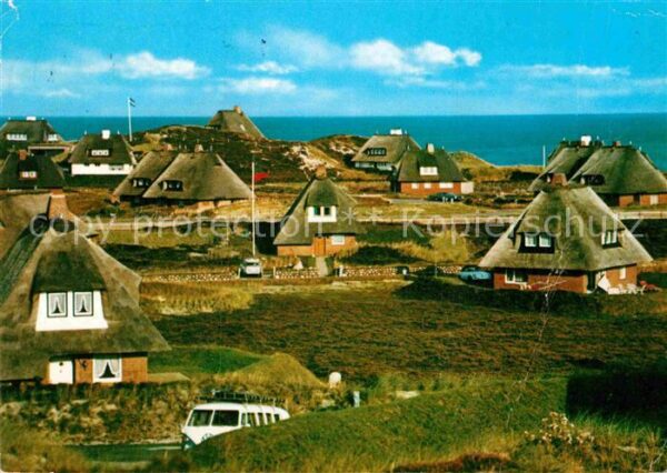 Sylt Sonnenland Häuser in den Dünen