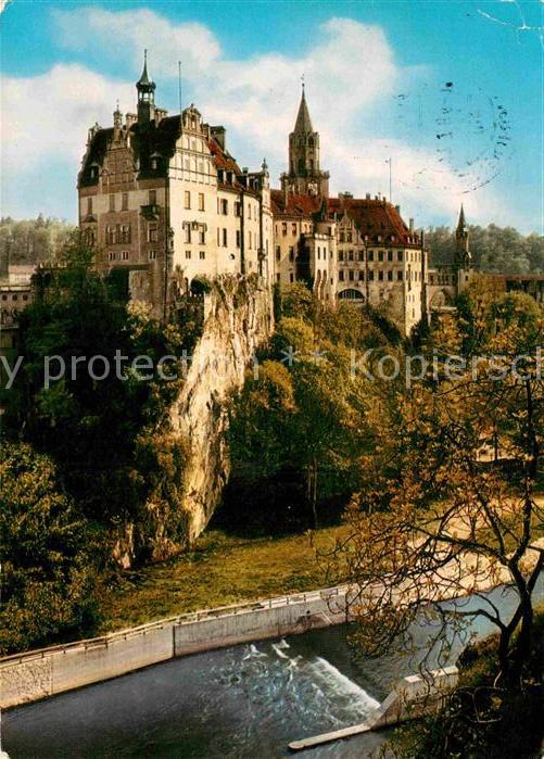 Sigmaringen Donaupartie Schloß des Fürsten von Hohe