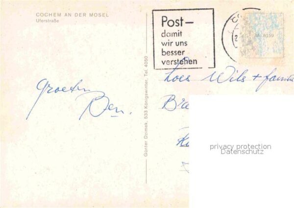 Cochem Mosel Uferstrasse – Bild 2