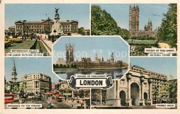 London Buckingham Palast Queen Victoria Statue