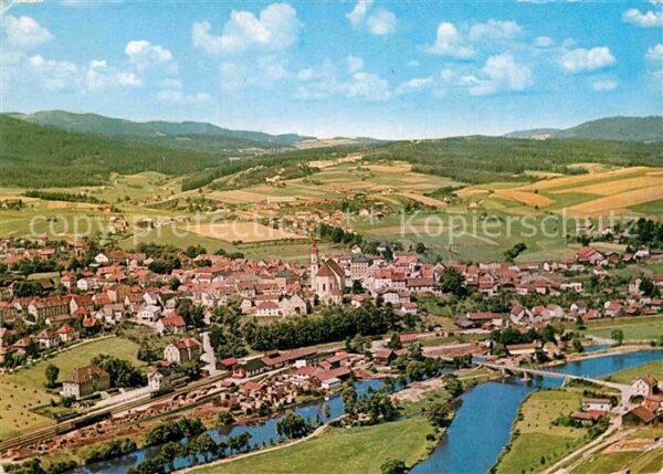 Viechtach Bayerischer Wald Fliegeraufnahme